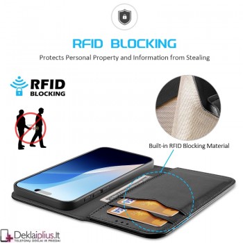 Dux Ducis Hivo odinis dėklas - juodas (Apple Iphone 16 Pro) Dux Ducis Hivo odinis dėklas - juodas (Apple Iphone 16 Pro)